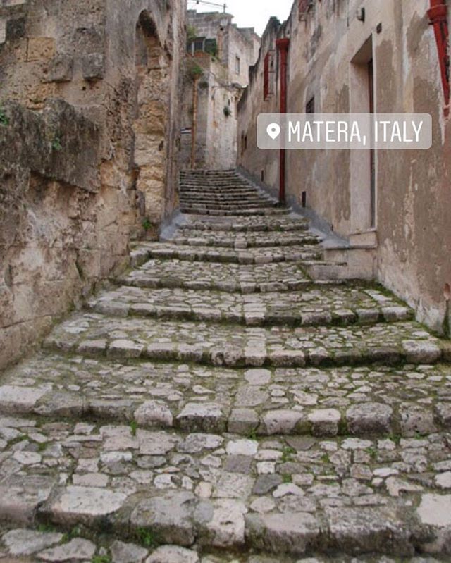 イタリアにある世界遺産の町マテーラ