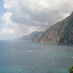 南イタリアのアマルフィ海岸とポジターノ