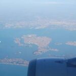 ベネツィア上空